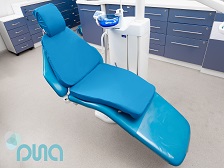 Матрас стоматологический ортопедический Premium укороченный голубой от Коралл-Дент
