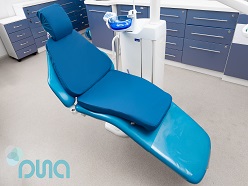 Матрас стоматологический ортопедический Premium укороченный синий от Коралл-Дент